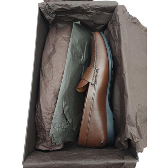 Church's English Shoes Men's Karl Leather Penny Loafers Burnt Natural 9 US - Picture 11 of 16